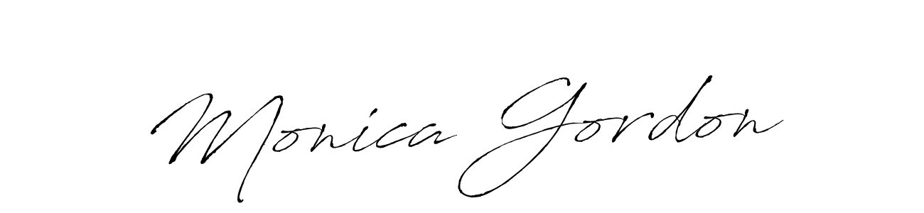 Make a short Monica Gordon signature style. Manage your documents anywhere anytime using Antro_Vectra. Create and add eSignatures, submit forms, share and send files easily. Monica Gordon signature style 6 images and pictures png