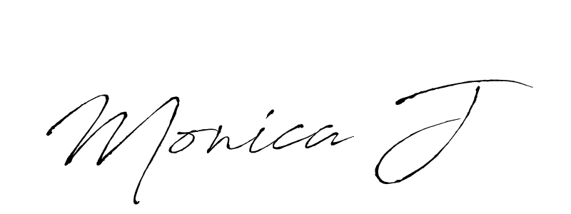 You should practise on your own different ways (Antro_Vectra) to write your name (Monica J) in signature. don't let someone else do it for you. Monica J signature style 6 images and pictures png