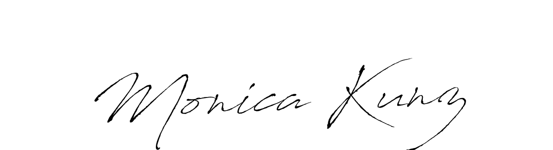 The best way (Antro_Vectra) to make a short signature is to pick only two or three words in your name. The name Monica Kunz include a total of six letters. For converting this name. Monica Kunz signature style 6 images and pictures png