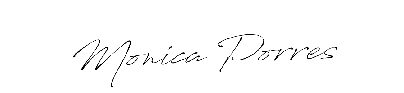 How to make Monica Porres signature? Antro_Vectra is a professional autograph style. Create handwritten signature for Monica Porres name. Monica Porres signature style 6 images and pictures png