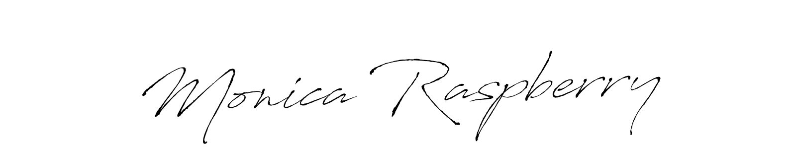 How to make Monica Raspberry signature? Antro_Vectra is a professional autograph style. Create handwritten signature for Monica Raspberry name. Monica Raspberry signature style 6 images and pictures png
