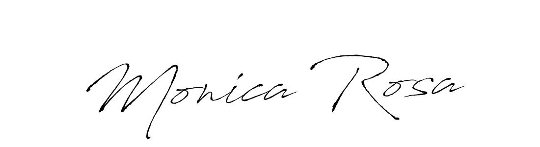 if you are searching for the best signature style for your name Monica Rosa. so please give up your signature search. here we have designed multiple signature styles  using Antro_Vectra. Monica Rosa signature style 6 images and pictures png