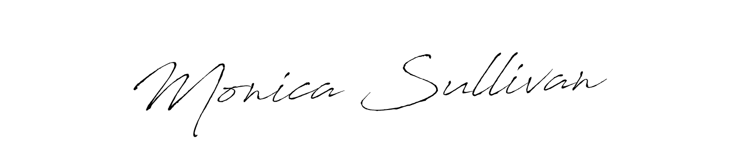 Use a signature maker to create a handwritten signature online. With this signature software, you can design (Antro_Vectra) your own signature for name Monica Sullivan. Monica Sullivan signature style 6 images and pictures png