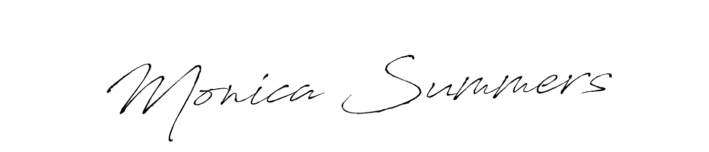 This is the best signature style for the Monica Summers name. Also you like these signature font (Antro_Vectra). Mix name signature. Monica Summers signature style 6 images and pictures png