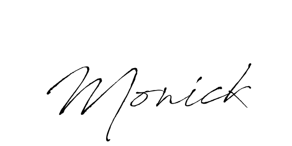 72+ Monick Name Signature Style Ideas | Superb E-Signature