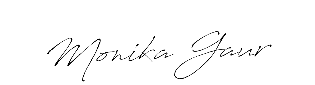 This is the best signature style for the Monika Gaur name. Also you like these signature font (Antro_Vectra). Mix name signature. Monika Gaur signature style 6 images and pictures png