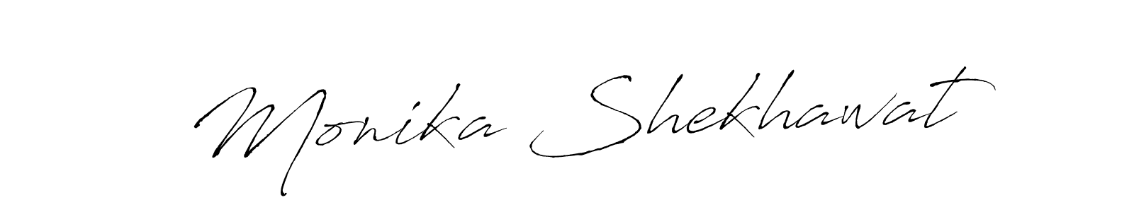 This is the best signature style for the Monika Shekhawat name. Also you like these signature font (Antro_Vectra). Mix name signature. Monika Shekhawat signature style 6 images and pictures png