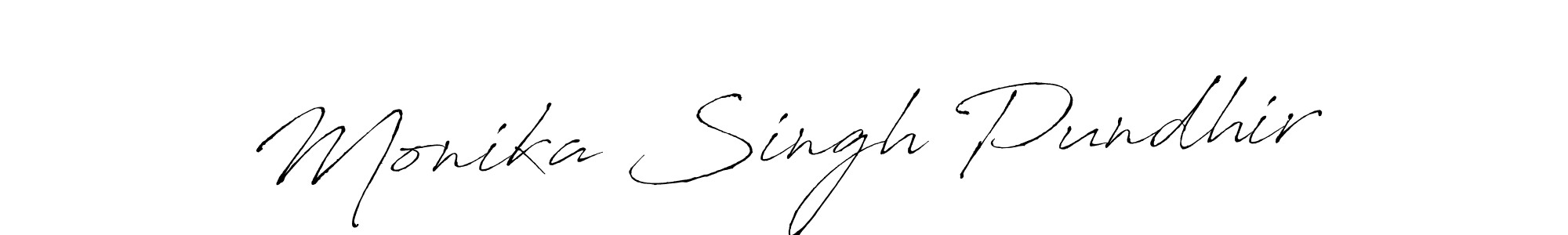 if you are searching for the best signature style for your name Monika Singh Pundhir. so please give up your signature search. here we have designed multiple signature styles  using Antro_Vectra. Monika Singh Pundhir signature style 6 images and pictures png