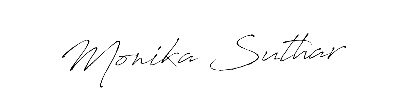 Make a beautiful signature design for name Monika Suthar. Use this online signature maker to create a handwritten signature for free. Monika Suthar signature style 6 images and pictures png