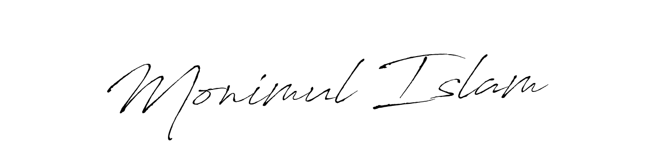 Antro_Vectra is a professional signature style that is perfect for those who want to add a touch of class to their signature. It is also a great choice for those who want to make their signature more unique. Get Monimul Islam name to fancy signature for free. Monimul Islam signature style 6 images and pictures png
