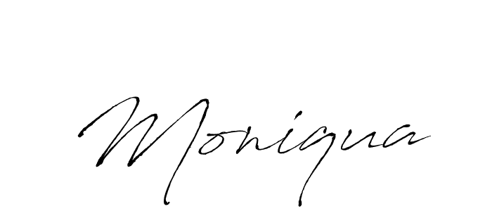 Also You can easily find your signature by using the search form. We will create Moniqua name handwritten signature images for you free of cost using Antro_Vectra sign style. Moniqua signature style 6 images and pictures png