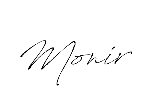 Make a short Monir signature style. Manage your documents anywhere anytime using Antro_Vectra. Create and add eSignatures, submit forms, share and send files easily. Monir signature style 6 images and pictures png