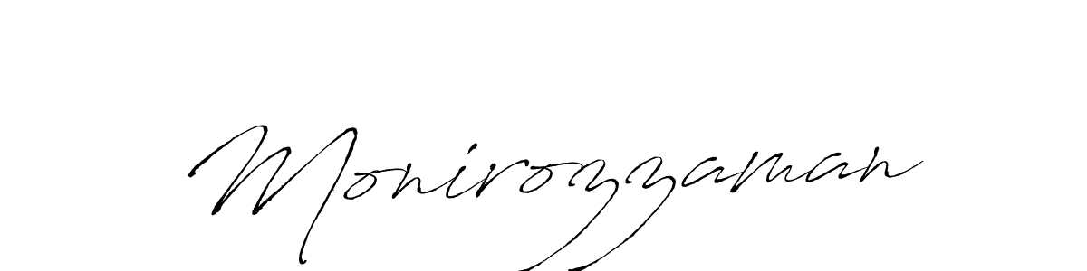 How to Draw Monirozzaman signature style? Antro_Vectra is a latest design signature styles for name Monirozzaman. Monirozzaman signature style 6 images and pictures png