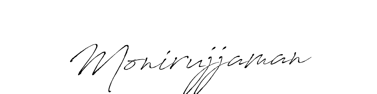 if you are searching for the best signature style for your name Monirujjaman. so please give up your signature search. here we have designed multiple signature styles  using Antro_Vectra. Monirujjaman signature style 6 images and pictures png
