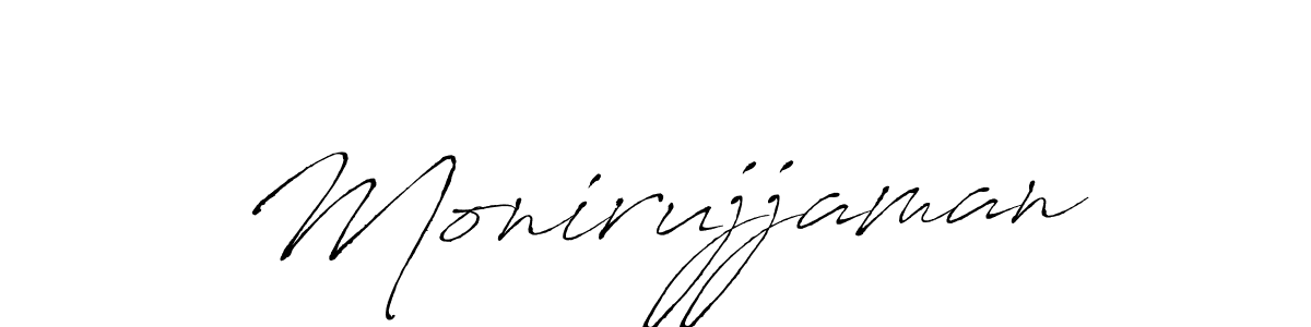 How to make Monirujjaman name signature. Use Antro_Vectra style for creating short signs online. This is the latest handwritten sign. Monirujjaman signature style 6 images and pictures png