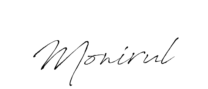 Once you've used our free online signature maker to create your best signature Antro_Vectra style, it's time to enjoy all of the benefits that Monirul name signing documents. Monirul signature style 6 images and pictures png