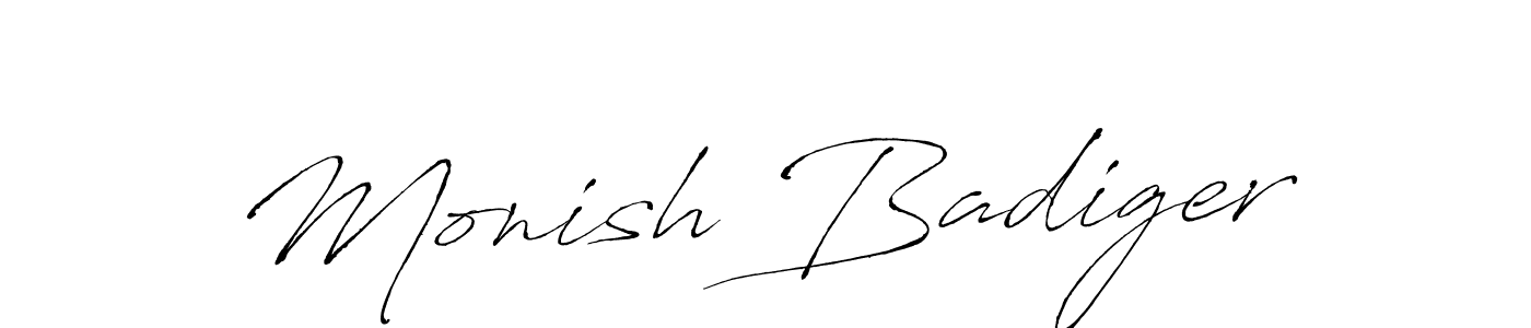 Here are the top 10 professional signature styles for the name Monish Badiger. These are the best autograph styles you can use for your name. Monish Badiger signature style 6 images and pictures png