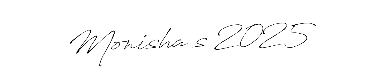Make a beautiful signature design for name Monisha’s 2025. Use this online signature maker to create a handwritten signature for free. Monisha’s 2025 signature style 6 images and pictures png