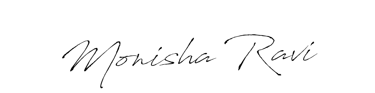 It looks lik you need a new signature style for name Monisha Ravi. Design unique handwritten (Antro_Vectra) signature with our free signature maker in just a few clicks. Monisha Ravi signature style 6 images and pictures png