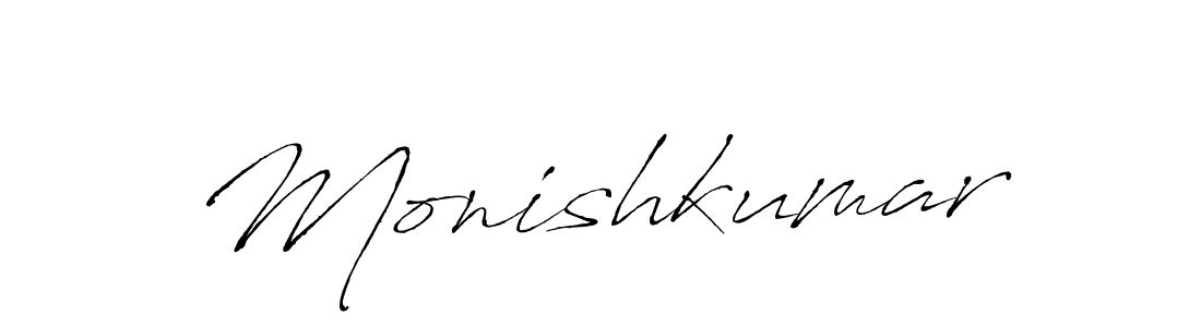 It looks lik you need a new signature style for name Monishkumar. Design unique handwritten (Antro_Vectra) signature with our free signature maker in just a few clicks. Monishkumar signature style 6 images and pictures png