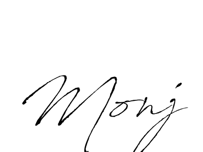 It looks lik you need a new signature style for name Monj. Design unique handwritten (Antro_Vectra) signature with our free signature maker in just a few clicks. Monj signature style 6 images and pictures png