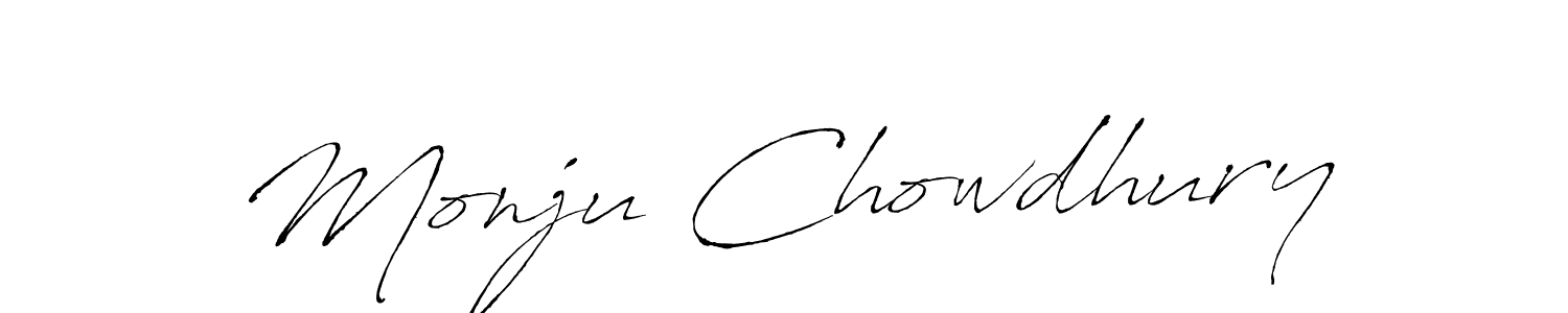 if you are searching for the best signature style for your name Monju Chowdhury. so please give up your signature search. here we have designed multiple signature styles  using Antro_Vectra. Monju Chowdhury signature style 6 images and pictures png