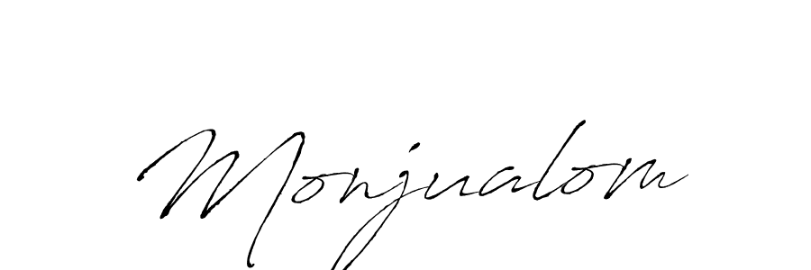 See photos of Monjualom official signature by Spectra . Check more albums & portfolios. Read reviews & check more about Antro_Vectra font. Monjualom signature style 6 images and pictures png