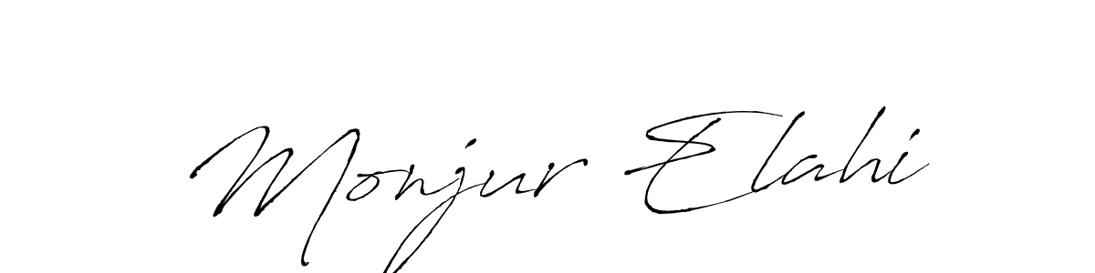 Antro_Vectra is a professional signature style that is perfect for those who want to add a touch of class to their signature. It is also a great choice for those who want to make their signature more unique. Get Monjur Elahi name to fancy signature for free. Monjur Elahi signature style 6 images and pictures png