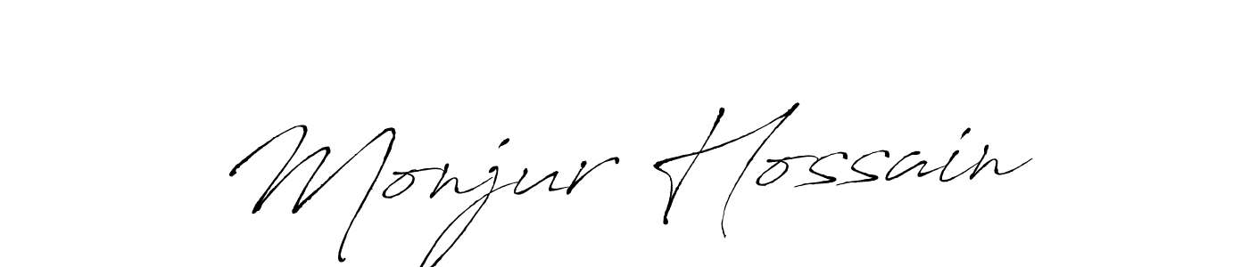 You can use this online signature creator to create a handwritten signature for the name Monjur Hossain. This is the best online autograph maker. Monjur Hossain signature style 6 images and pictures png