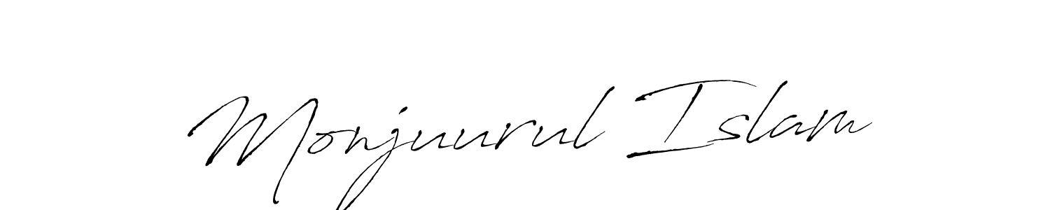 if you are searching for the best signature style for your name Monjuurul Islam. so please give up your signature search. here we have designed multiple signature styles  using Antro_Vectra. Monjuurul Islam signature style 6 images and pictures png