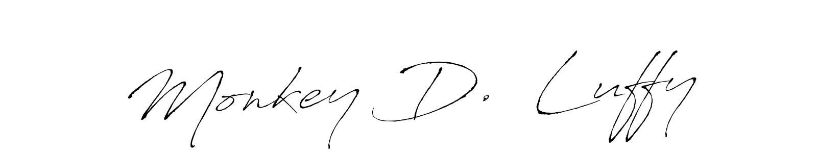 Create a beautiful signature design for name Monkey D.  Luffy. With this signature (Antro_Vectra) fonts, you can make a handwritten signature for free. Monkey D.  Luffy signature style 6 images and pictures png