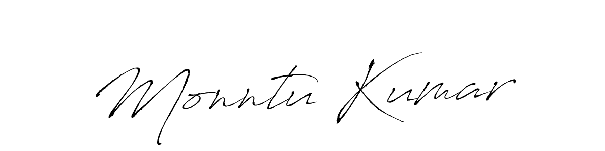 Use a signature maker to create a handwritten signature online. With this signature software, you can design (Antro_Vectra) your own signature for name Monntu Kumar. Monntu Kumar signature style 6 images and pictures png