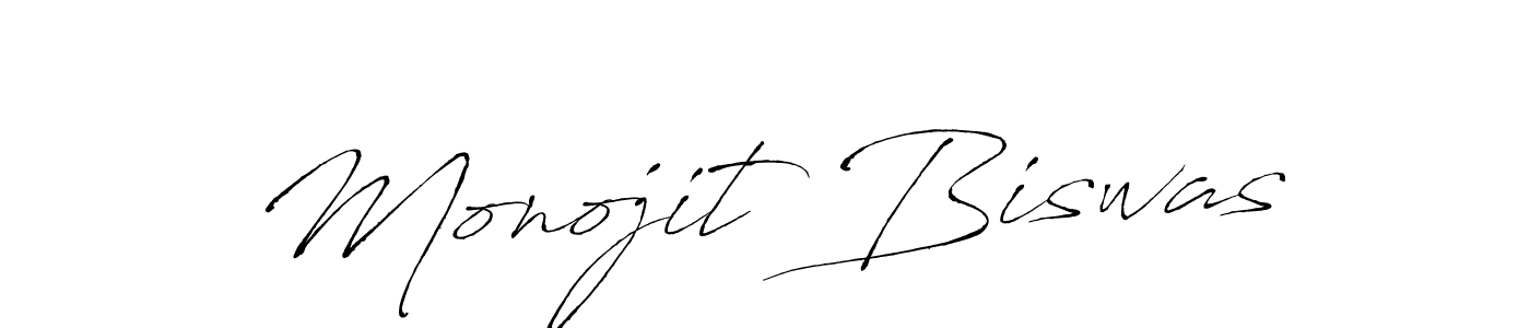 Design your own signature with our free online signature maker. With this signature software, you can create a handwritten (Antro_Vectra) signature for name Monojit Biswas. Monojit Biswas signature style 6 images and pictures png