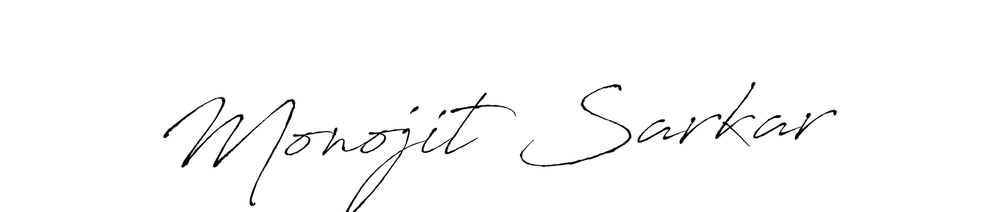 It looks lik you need a new signature style for name Monojit Sarkar. Design unique handwritten (Antro_Vectra) signature with our free signature maker in just a few clicks. Monojit Sarkar signature style 6 images and pictures png