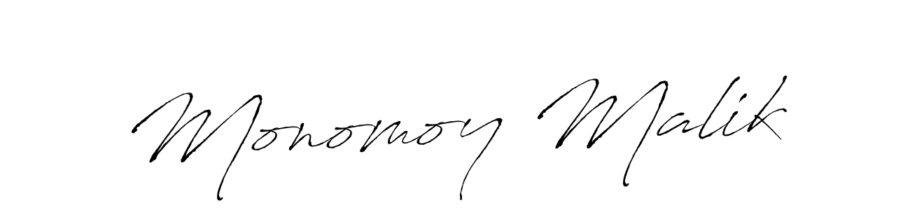 Similarly Antro_Vectra is the best handwritten signature design. Signature creator online .You can use it as an online autograph creator for name Monomoy Malik. Monomoy Malik signature style 6 images and pictures png