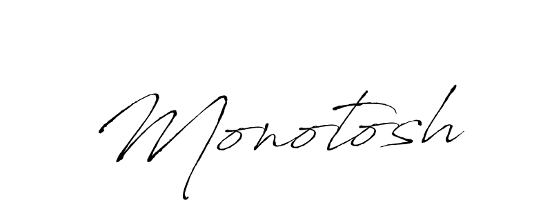 The best way (Antro_Vectra) to make a short signature is to pick only two or three words in your name. The name Monotosh include a total of six letters. For converting this name. Monotosh signature style 6 images and pictures png