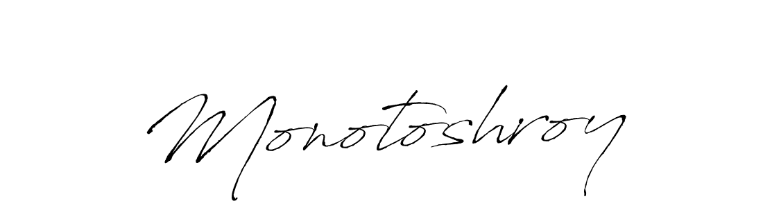 The best way (Antro_Vectra) to make a short signature is to pick only two or three words in your name. The name Monotoshroy include a total of six letters. For converting this name. Monotoshroy signature style 6 images and pictures png