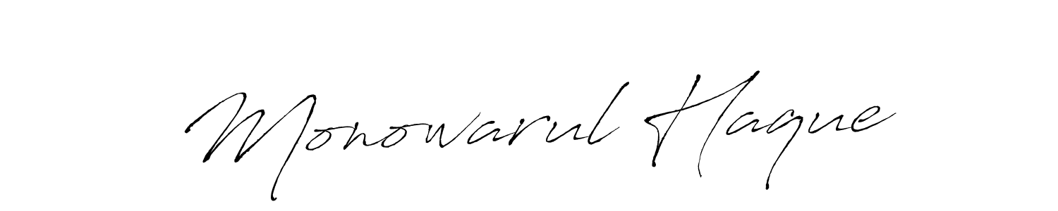 if you are searching for the best signature style for your name Monowarul Haque. so please give up your signature search. here we have designed multiple signature styles  using Antro_Vectra. Monowarul Haque signature style 6 images and pictures png