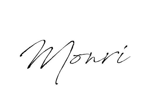 if you are searching for the best signature style for your name Monri. so please give up your signature search. here we have designed multiple signature styles  using Antro_Vectra. Monri signature style 6 images and pictures png