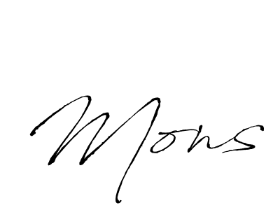 It looks lik you need a new signature style for name Mons. Design unique handwritten (Antro_Vectra) signature with our free signature maker in just a few clicks. Mons signature style 6 images and pictures png