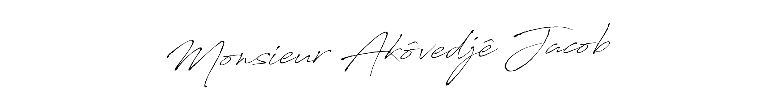 Best and Professional Signature Style for Monsieur Akôvedjê Jacob. Antro_Vectra Best Signature Style Collection. Monsieur Akôvedjê Jacob signature style 6 images and pictures png