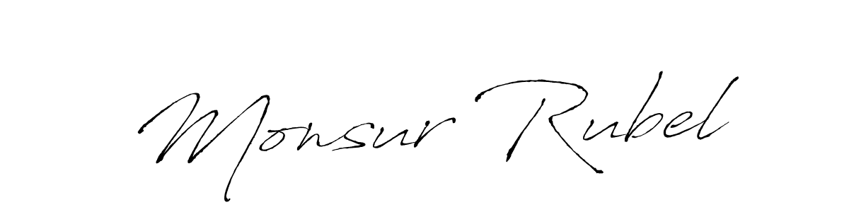 It looks lik you need a new signature style for name Monsur Rubel. Design unique handwritten (Antro_Vectra) signature with our free signature maker in just a few clicks. Monsur Rubel signature style 6 images and pictures png