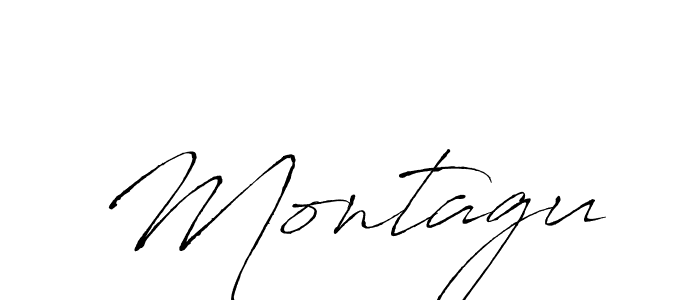 Montagu stylish signature style. Best Handwritten Sign (Antro_Vectra) for my name. Handwritten Signature Collection Ideas for my name Montagu. Montagu signature style 6 images and pictures png