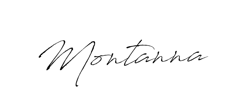 Antro_Vectra is a professional signature style that is perfect for those who want to add a touch of class to their signature. It is also a great choice for those who want to make their signature more unique. Get Montanna name to fancy signature for free. Montanna signature style 6 images and pictures png