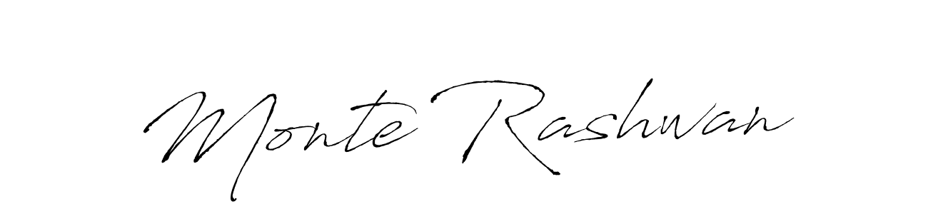 You can use this online signature creator to create a handwritten signature for the name Monte Rashwan. This is the best online autograph maker. Monte Rashwan signature style 6 images and pictures png