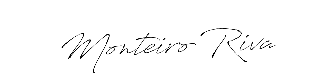 How to Draw Monteiro Riva signature style? Antro_Vectra is a latest design signature styles for name Monteiro Riva. Monteiro Riva signature style 6 images and pictures png