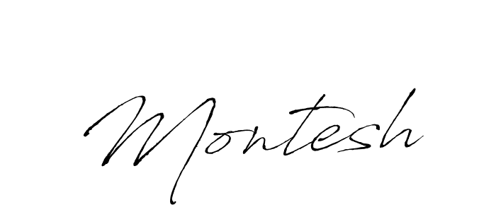 You should practise on your own different ways (Antro_Vectra) to write your name (Montesh) in signature. don't let someone else do it for you. Montesh signature style 6 images and pictures png