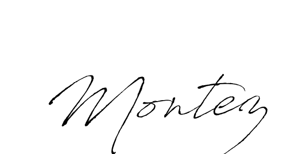 Also we have Montez name is the best signature style. Create professional handwritten signature collection using Antro_Vectra autograph style. Montez signature style 6 images and pictures png