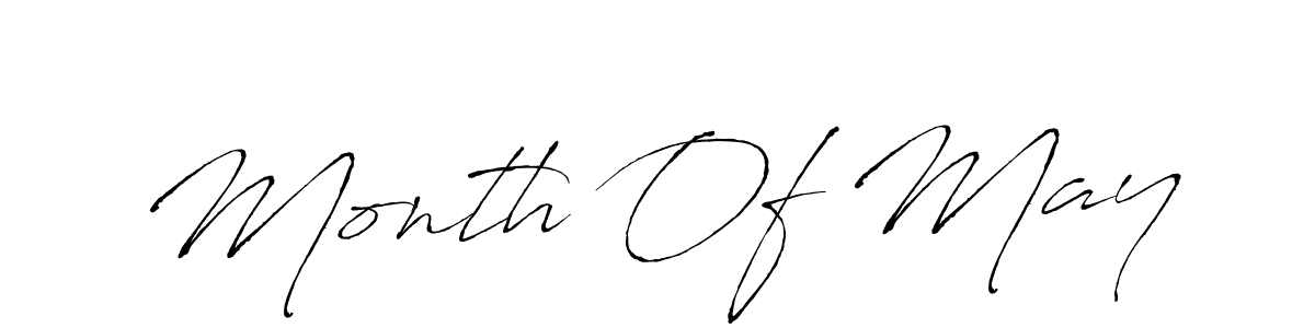 The best way (Antro_Vectra) to make a short signature is to pick only two or three words in your name. The name Month Of May include a total of six letters. For converting this name. Month Of May signature style 6 images and pictures png