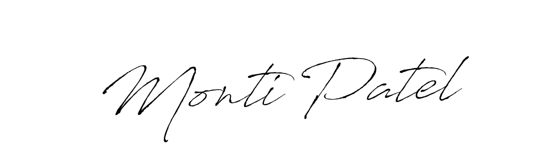 Once you've used our free online signature maker to create your best signature Antro_Vectra style, it's time to enjoy all of the benefits that Monti Patel name signing documents. Monti Patel signature style 6 images and pictures png